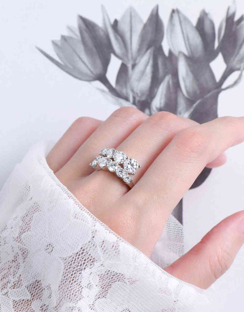 Load image into Gallery viewer, Adored Moissanite 925 Sterling Silver Ring
