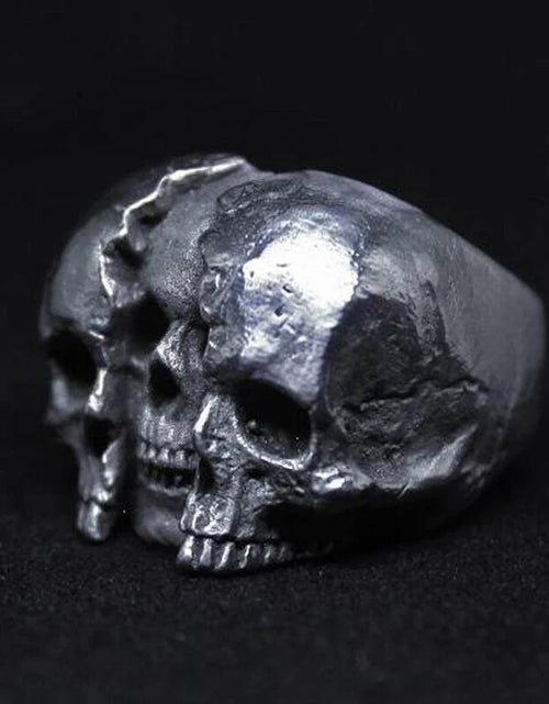 Load image into Gallery viewer, Men&#39;s Gothic Skull Ring
