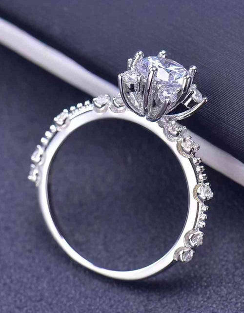 Load image into Gallery viewer, 1 Carat Moissanite 6-Prong Ring
