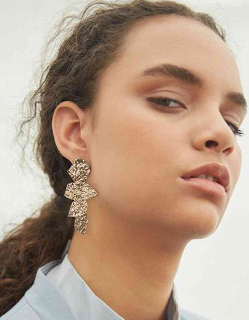 Load image into Gallery viewer, 18K Gold-Plated Irregular Earrings
