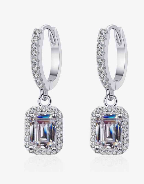 Load image into Gallery viewer, Moissanite 925 Sterling Silver Drop Earrings
