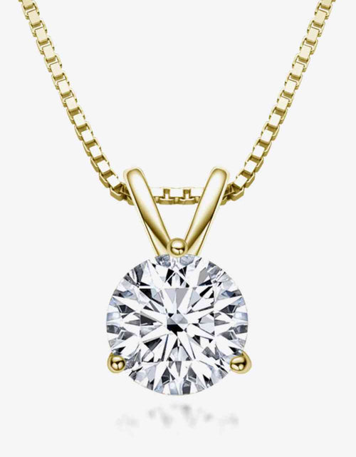 Load image into Gallery viewer, Adored Show Off 1 Carat Moissanite Pendant Necklace
