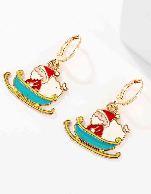 Load image into Gallery viewer, Christmas Theme Alloy Earrings
