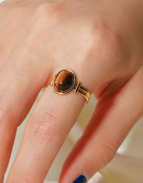 Load image into Gallery viewer, 18K Gold Plated Open Ring
