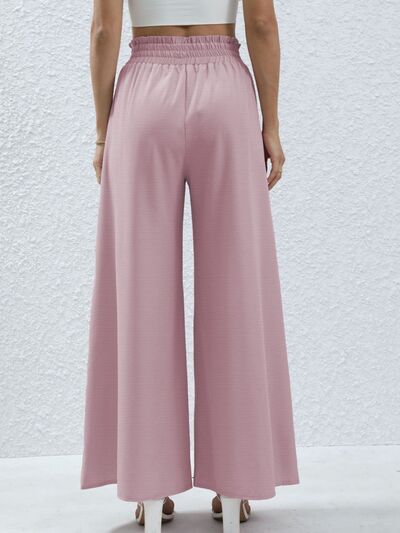 Load image into Gallery viewer, High Waist Wide Leg Pants with Pockets
