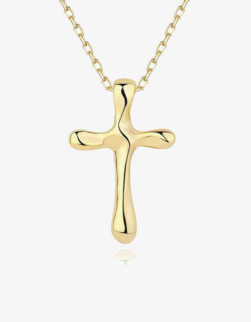 Load image into Gallery viewer, Cross Pendant 925 Sterling Silver Necklace
