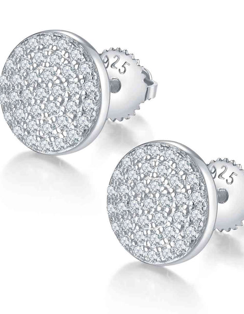 Load image into Gallery viewer, Moissanite 925 Sterling Silver Earrings
