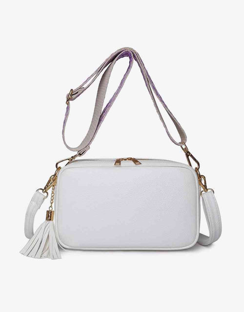 Load image into Gallery viewer, PU Leather Tassel Crossbody Bag
