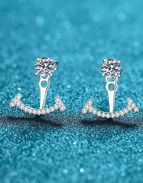 Load image into Gallery viewer, Two Ways To Wear Moissanite Earrings
