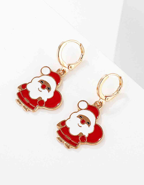 Load image into Gallery viewer, Christmas Theme Alloy Earrings
