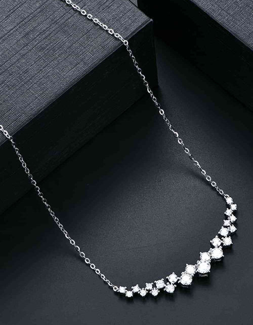 Load image into Gallery viewer, 1.64 Carat Moissanite 925 Sterling Silver Necklace
