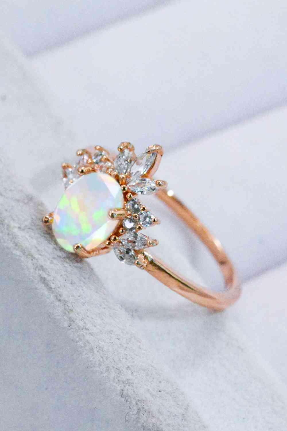 Best Of Me 925 Sterling Silver Opal Ring