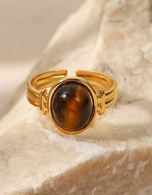 Load image into Gallery viewer, 18K Gold Plated Open Ring
