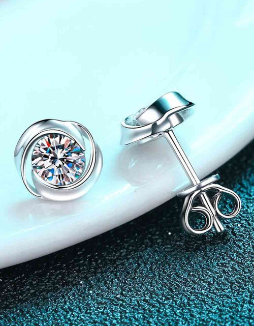 Load image into Gallery viewer, Feeling Fun Moissanite Stud Earrings
