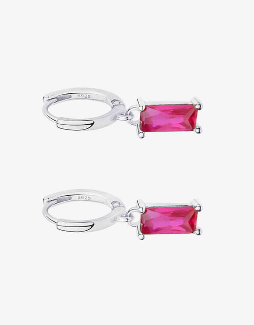 Load image into Gallery viewer, Retro 925 Sterling Silver Cubic Zirconia Drop Earrings
