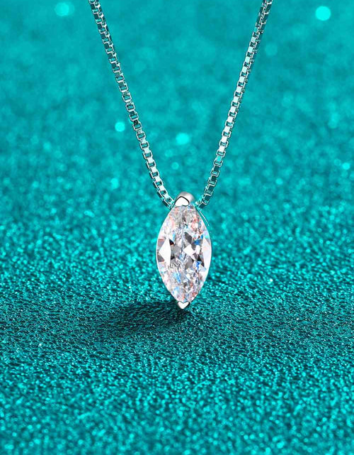 Load image into Gallery viewer, 1 Carat Moissanite 925 Sterling Silver Necklace
