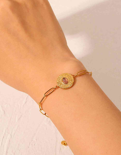 Load image into Gallery viewer, 18K Gold Plated Paperclip Chain Bracelet
