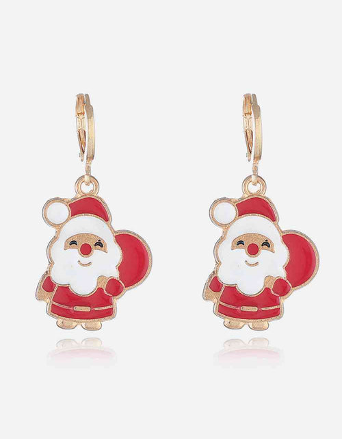 Load image into Gallery viewer, Christmas Theme Alloy Earrings
