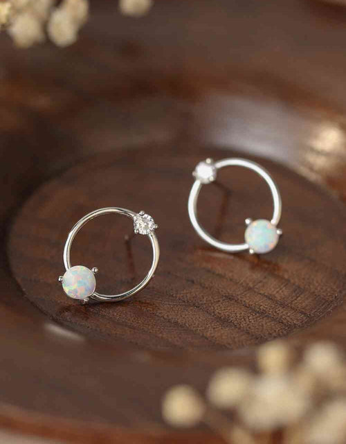 Load image into Gallery viewer, New Beginnings Opal Earrings
