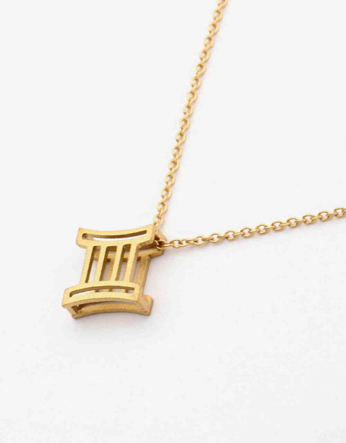 Load image into Gallery viewer, 18K Gold Plated Constellation Pendant Necklace
