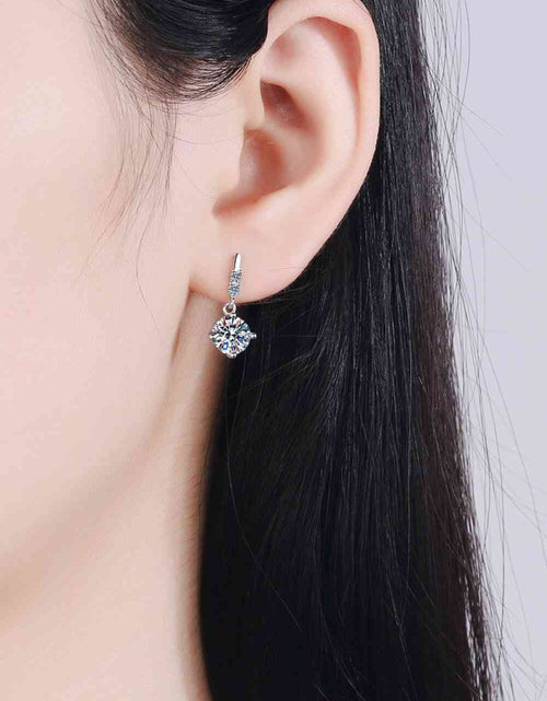 Load image into Gallery viewer, Moissanite Drop Earrings
