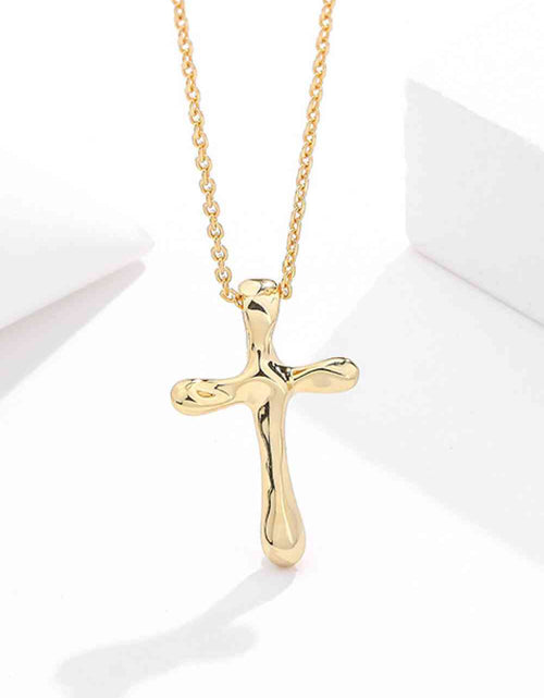 Load image into Gallery viewer, Cross Pendant 925 Sterling Silver Necklace
