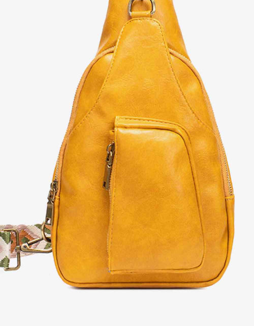 Load image into Gallery viewer, All The Feels PU Leather Sling Bag
