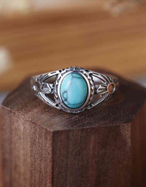 Load image into Gallery viewer, Turquoise 925 Sterling Silver Ring
