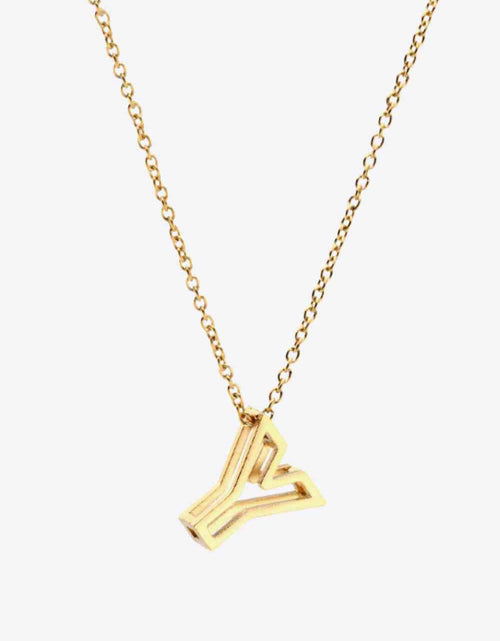 Load image into Gallery viewer, U to Z Letter Pendant Nekclace
