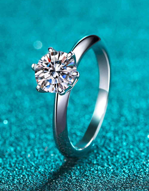 Load image into Gallery viewer, 1.5 Carat Moissanite Adjustable Ring
