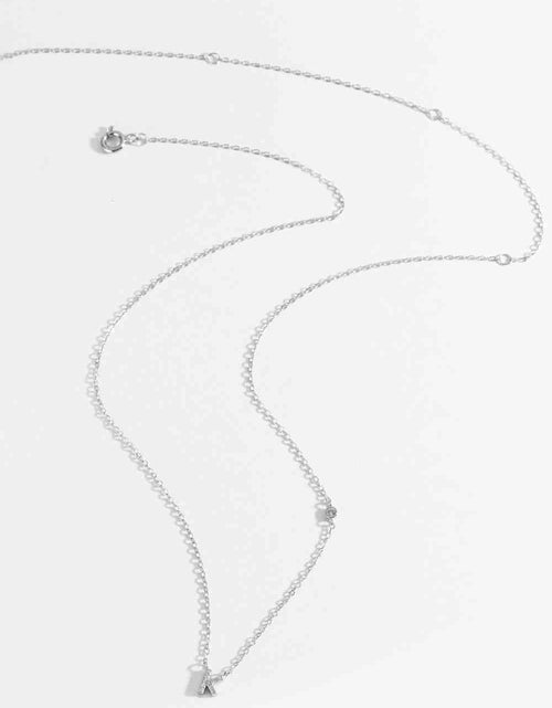 Load image into Gallery viewer, G To K Zircon 925 Sterling Silver Necklace
