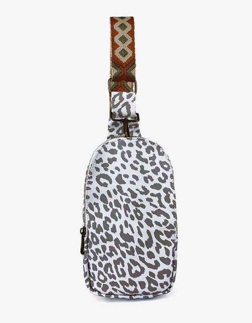 Load image into Gallery viewer, Printed PU Leather Sling Bag
