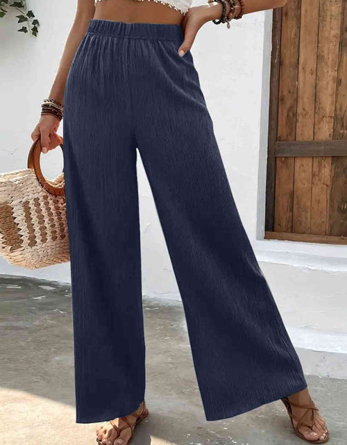 Load image into Gallery viewer, Full Size High Waist Wide Leg Pants
