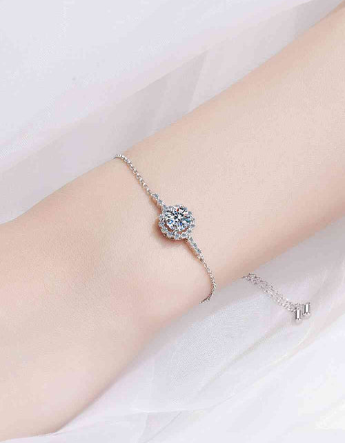 Load image into Gallery viewer, 1 Carat Moissanite Chain Bracelet
