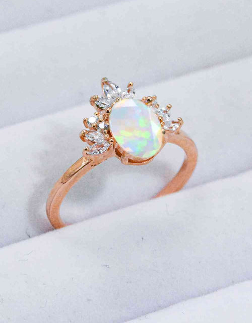 Load image into Gallery viewer, Best Of Me 925 Sterling Silver Opal Ring
