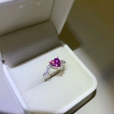 Load image into Gallery viewer, 1 Carat Moissanite 925 Sterling Silver Ring
