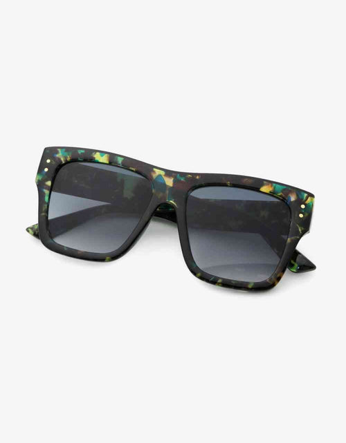 Load image into Gallery viewer, UV400 Patterned Polycarbonate Square Sunglasses
