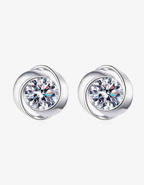 Load image into Gallery viewer, Feeling Fun Moissanite Stud Earrings
