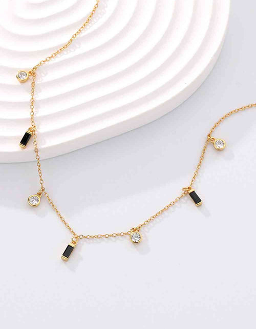 Load image into Gallery viewer, 18K Gold Plated Multi-Charm Chain Necklace
