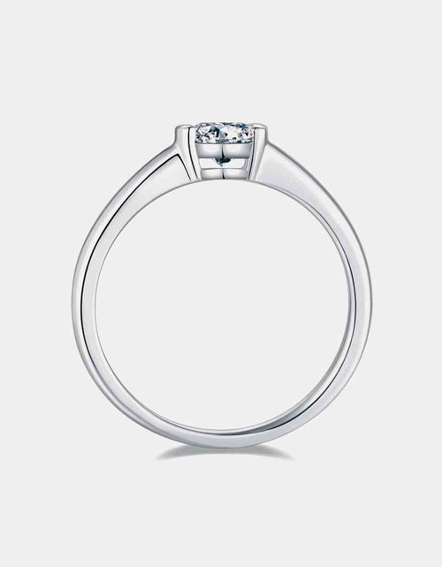 Load image into Gallery viewer, Moissanite 925 Sterling Silver Solitaire Ring
