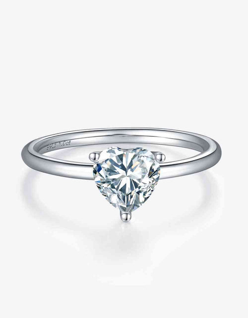 Load image into Gallery viewer, 1 Carat Moissanite 925 Sterling Silver Solitaire Ring
