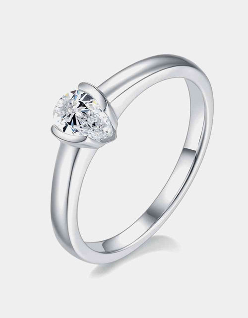 Load image into Gallery viewer, Moissanite 925 Sterling Silver Solitaire Ring
