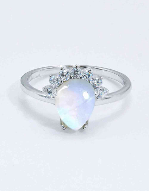 Load image into Gallery viewer, 925 Sterling Silver Moonstone Ring
