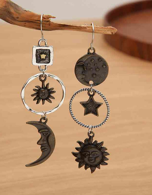 Load image into Gallery viewer, Star, Sun, and Moon Earrings
