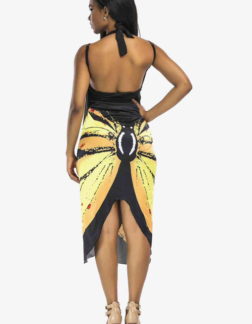 Load image into Gallery viewer, Butterfly Spaghetti Strap Cover Up
