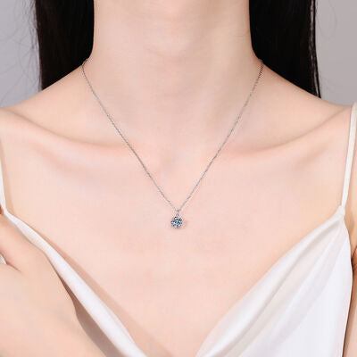 Load image into Gallery viewer, 1 Carat Moissanite 925 Sterling Silver Necklace
