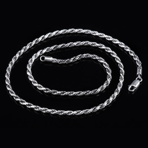 Load image into Gallery viewer, 23.6&quot; Snake Chain 925 Sterling Silver Necklace
