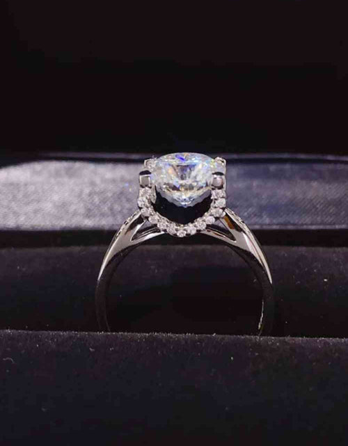 Load image into Gallery viewer, 2 Carat Moissanite 925 Sterling Silver Ring
