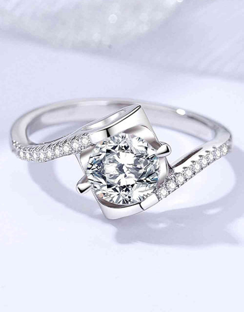 Load image into Gallery viewer, Darling You 925 Sterling Silver Moissanite Ring
