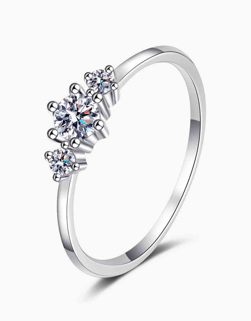 Load image into Gallery viewer, Dream Date Night Moissanite 925 Sterling Silver Ring
